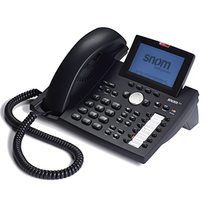 Téléphone VoIP 370 de chez SNOM 